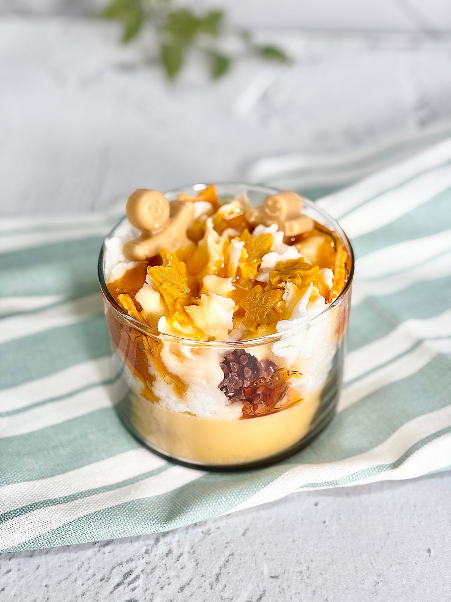 Cozy Winter Jam Dessert Candle