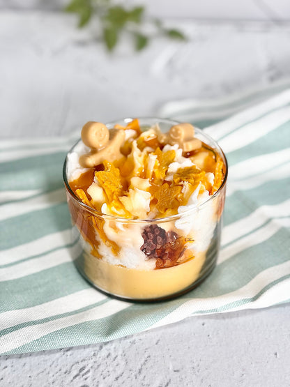 Cozy Winter Jam Dessert Candle
