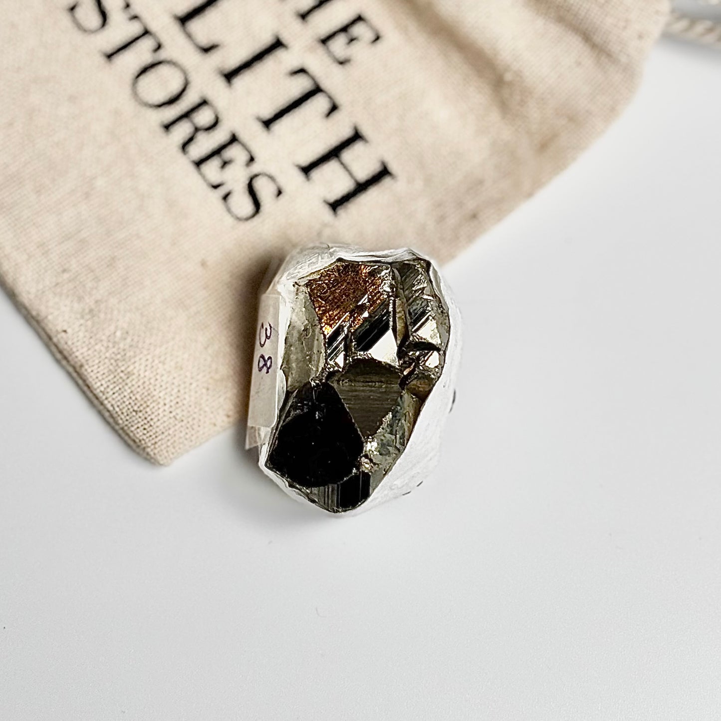 Peruvian Pyrite Cluster – 38g -Golden Brilliance & Striking Presence
