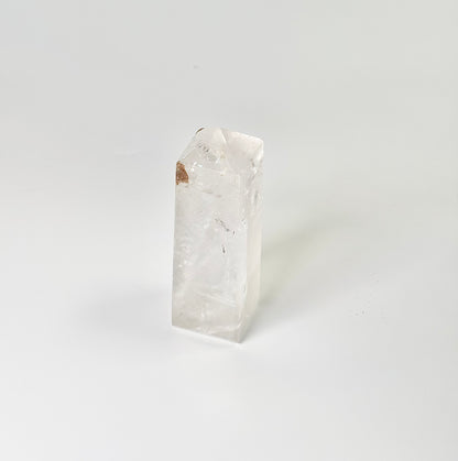 Four Facet Clear Quartz Tower – 290g - Amplify, Align & Awaken