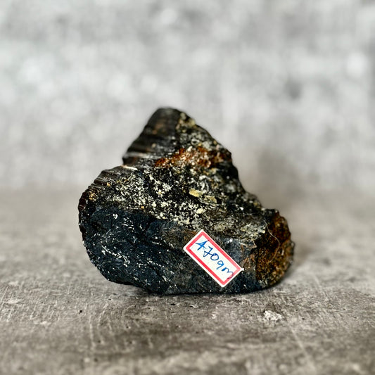 Raw Free Form Large Black Tourmaline 470 Gm