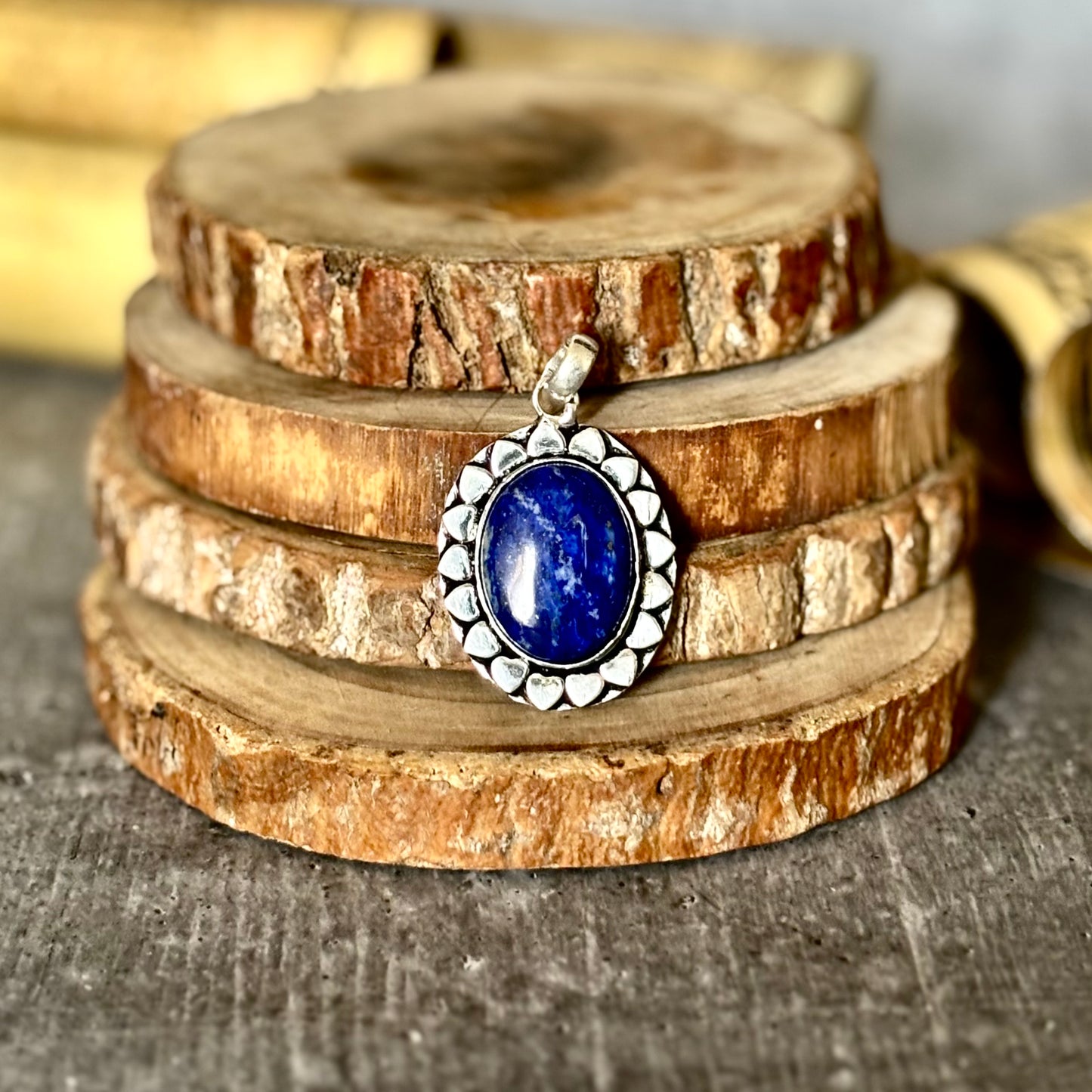 Lapis Lazuli Pendant – Wisdom & Self-Expression