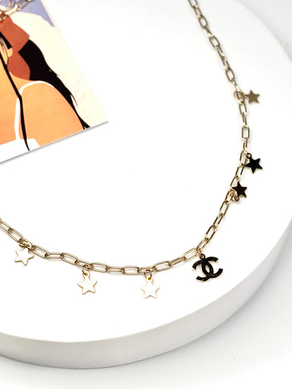 Star Charm Necklace | Gold-Plated Stainless Steel | The Lilith Store
