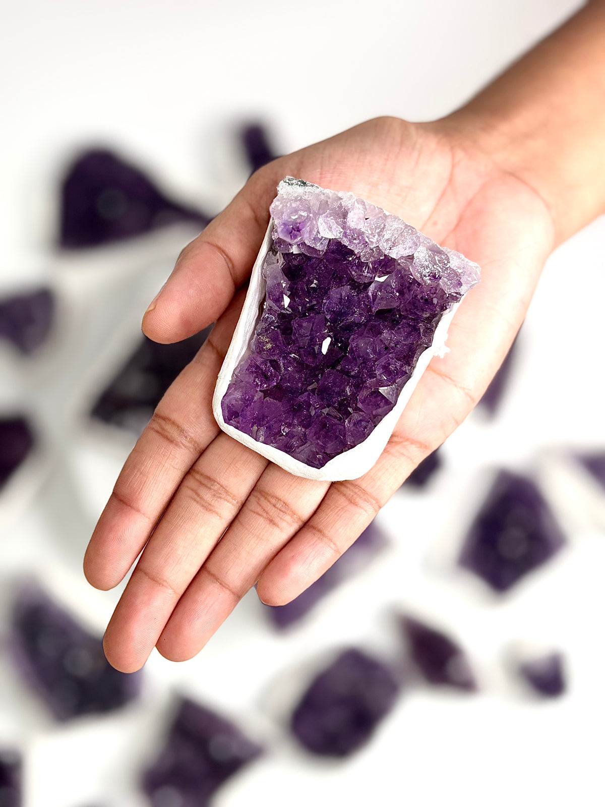 Natural Brazilian Amethyst Cluster