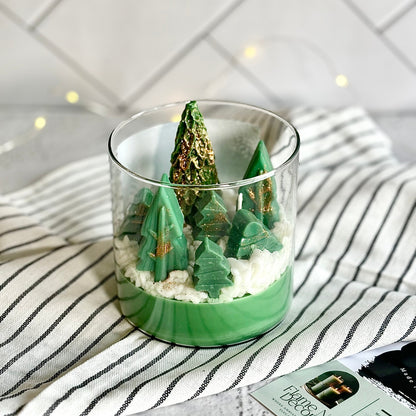 Winter Forest Decorative Soy Scented Candle | Holidays