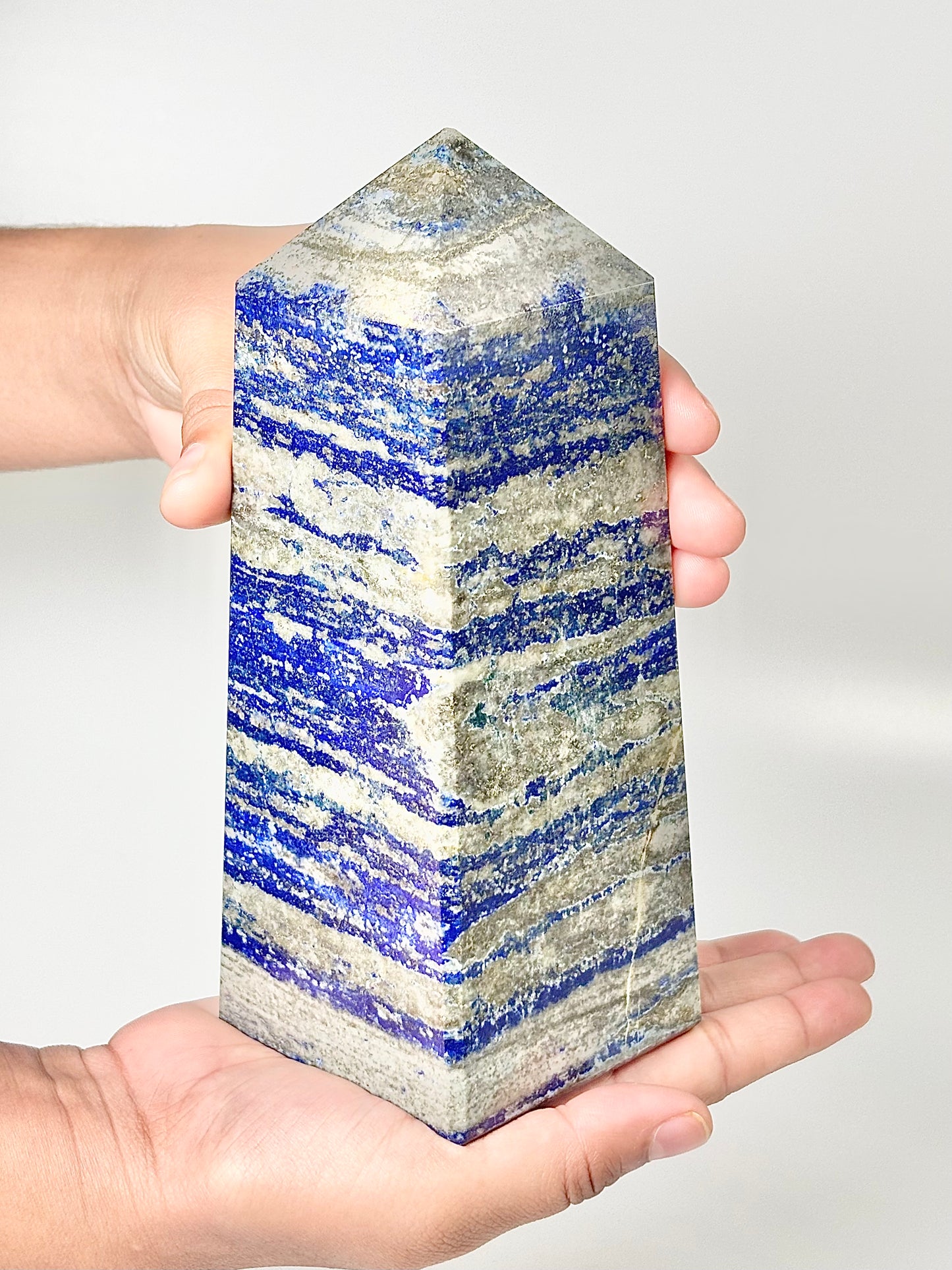 Four Facet Lapis Lazuli Tower – 1.6kg - Truth, Wisdom & Inner Power