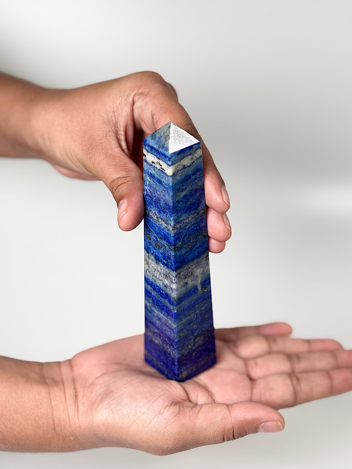 Four Facet Lapis Lazuli Tower – 200g (A) - Truth, Wisdom & Inner Power