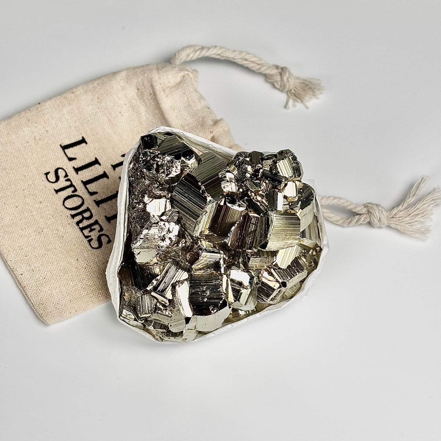 Peruvian Pyrite Cluster – 471g -Golden Brilliance & Striking Presence