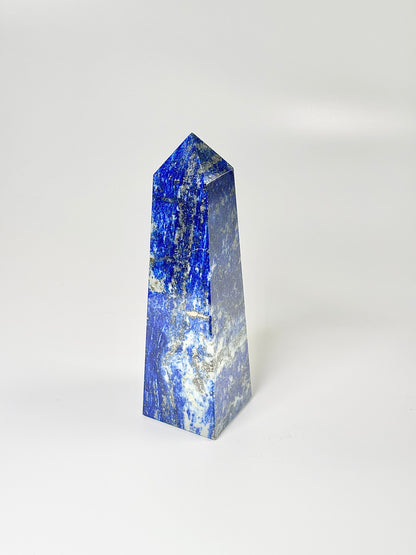 Four Facet Lapis Lazuli Tower – 650g- Truth, Wisdom & Inner Power
