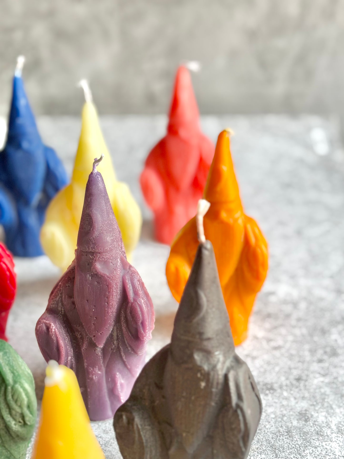 Merlin Beeswax Candle | Colour Option Available