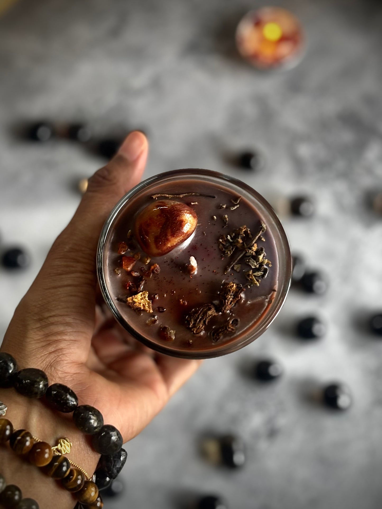 Hades Altar Candle – 200 g Soy Wax Jar Candle for Ritual & Devotion