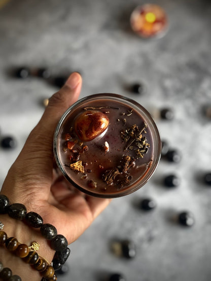 Hades Altar Candle – 200 g Soy Wax Jar Candle for Ritual & Devotion