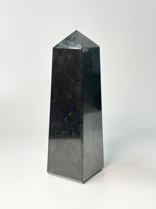 Four Facet Black Tourmaline Tower – 1.2 Kg - Strength, Stability & Refined Style