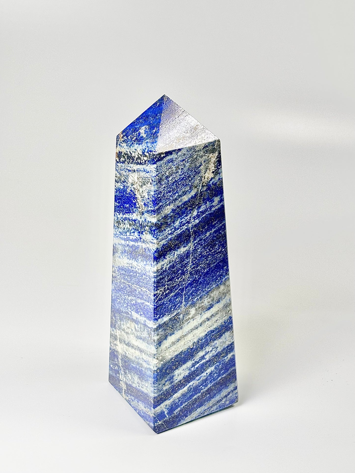 Four Facet Lapis Lazuli Tower – 1.3kg - Truth, Wisdom & Inner Power