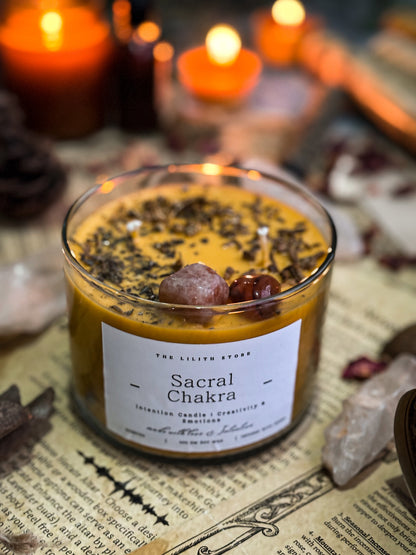 Sacral Chakra Intention Candle