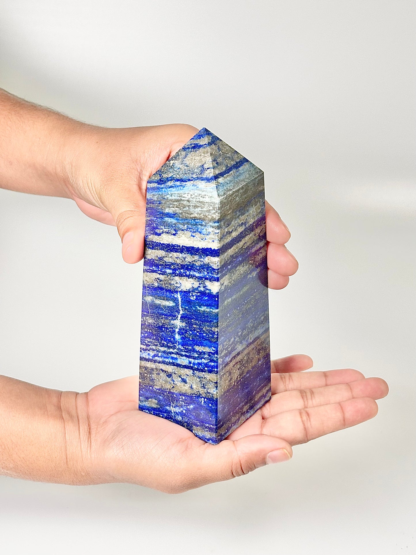 Four Facet Lapis Lazuli Tower – 800g - Truth, Wisdom & Inner Power