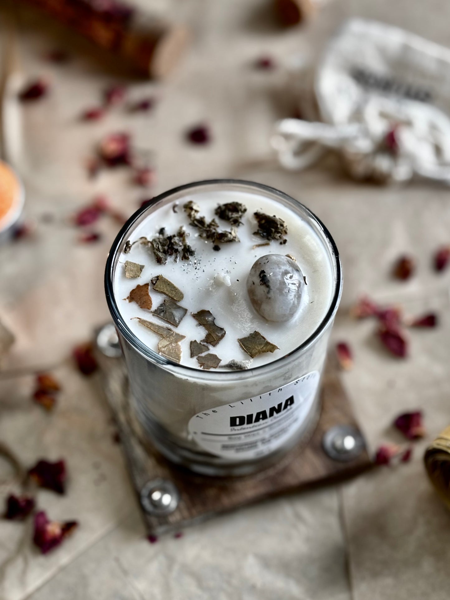 Diana Altar Candle – 200 g Soy Wax Jar Candle for Ritual & Devotion