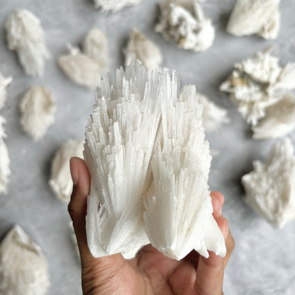 Scolecite cluster - 321 Gm | Inner Peace & Spiritual Transformation