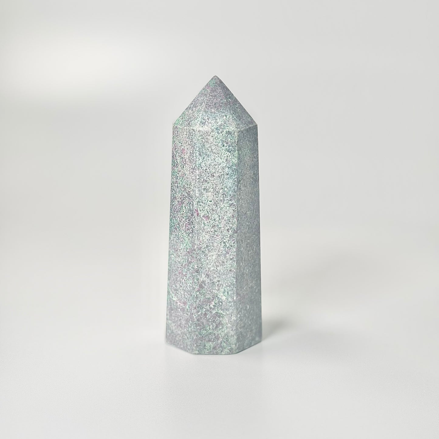 Eight Facet Ruby in Kyanite Tower – 560g -Distinctive Colour & Balanced Form