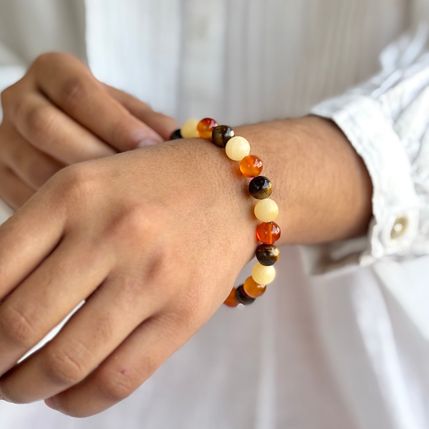 Confidence & Personal Power - 8mm Bead Bracelet | Combination Bracelet Series