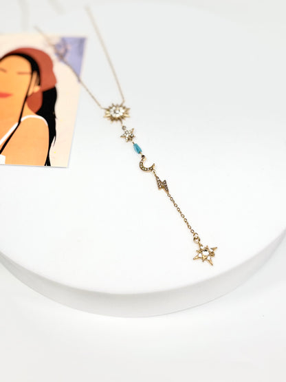Celestial Lariat Necklace