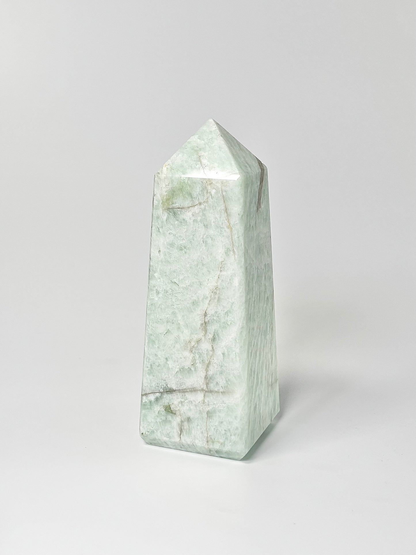 Four Facet Amazonite Tower – 460g - Soothing Colour & Grounded Form