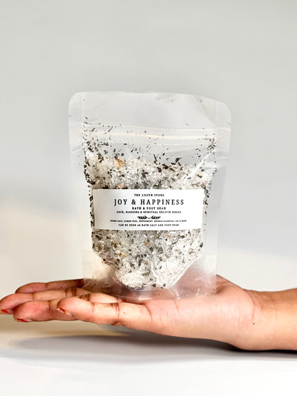 Joy & Happiness Bath & Foot Soak - Uplifting Ritual Blend