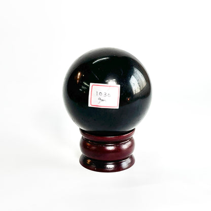 Black Obsidian Sphere 1030 Gm – Grounding & Clarity