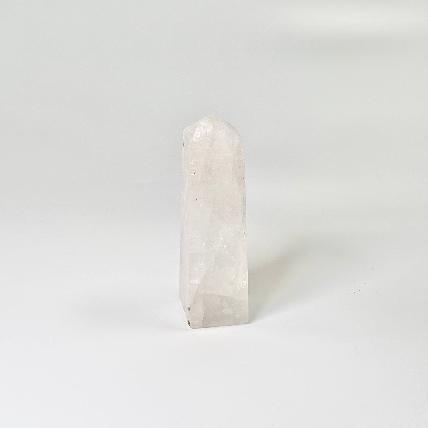 Four Facet Clear Quartz Tower – 220g - Amplify, Align & Awaken