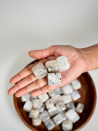 Dendritic Opal Tumble Stone – 1 Piece | The Lilith Store