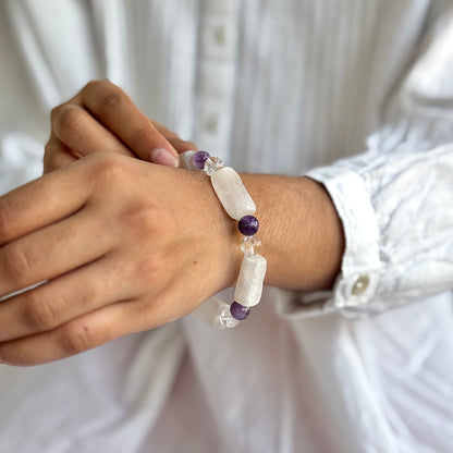 Mindfulness & Meditation Bead & Tumble Bracelet | Combination Bracelet Series