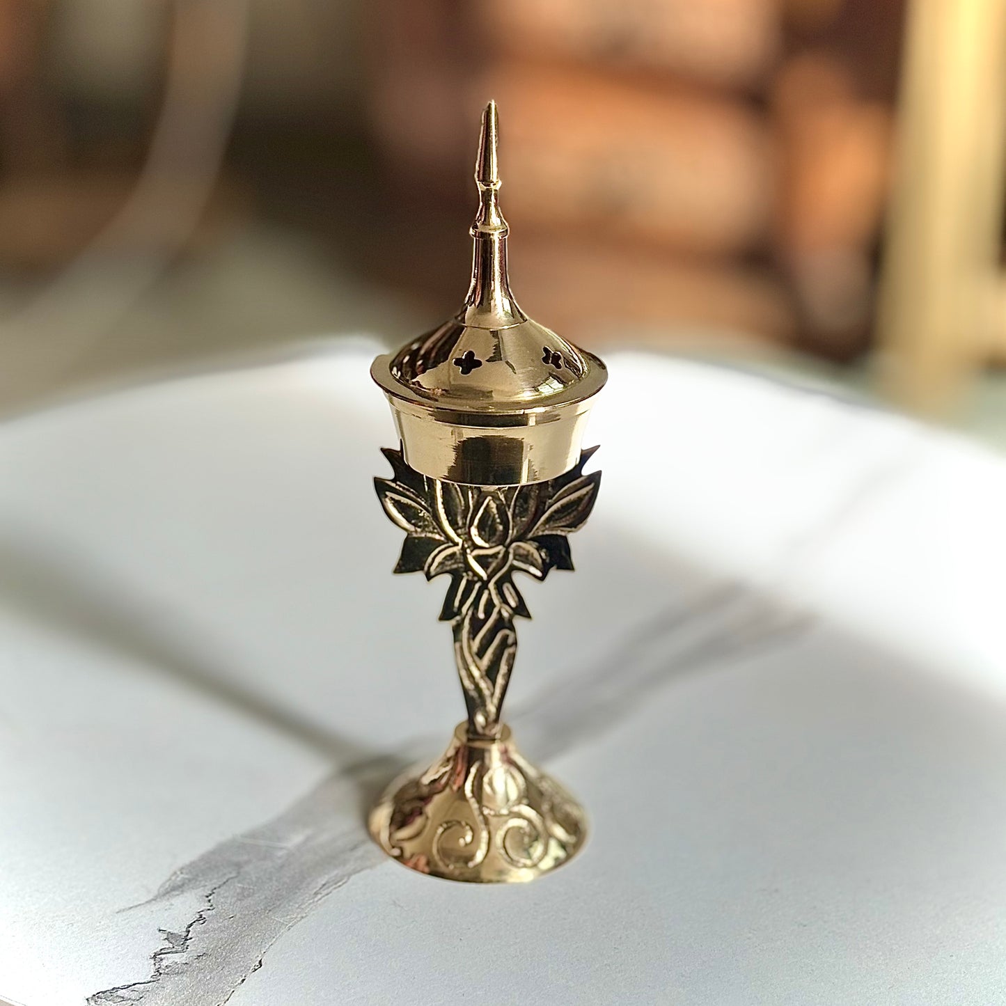 Brass Incense Holder - Witchy Altar | Altarware