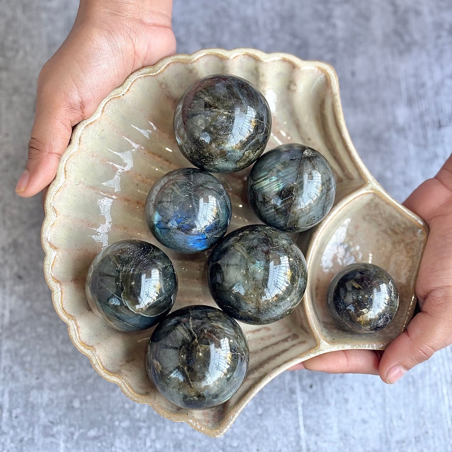 Labradorite Sphere | Promotes Spiritual Growth