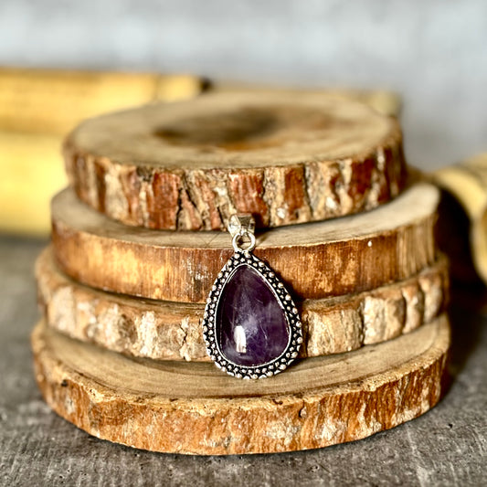 Amethyst Pendant – Calm, Clarity & Balance