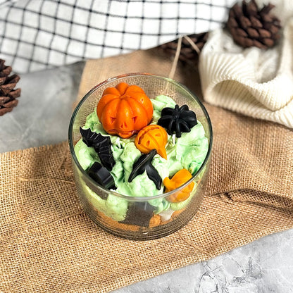 Pumpkin Graveyard Candle  – Pumpkin Spice Soy Wax