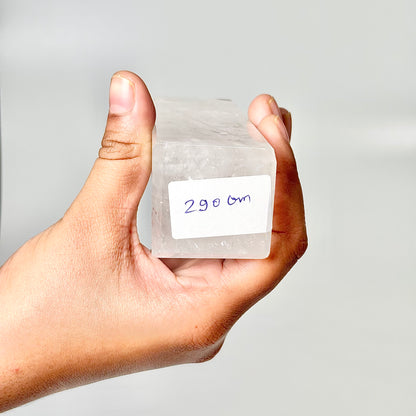 Four Facet Clear Quartz Tower – 290g - Amplify, Align & Awaken