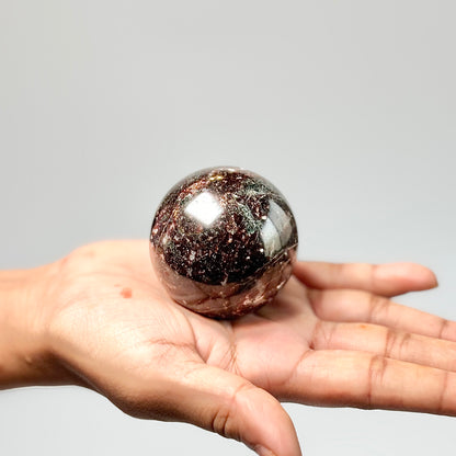 Garnet Sphere - Passion & Strength