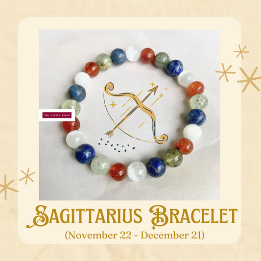 Sagittarius Zodiac Bead Bracelet