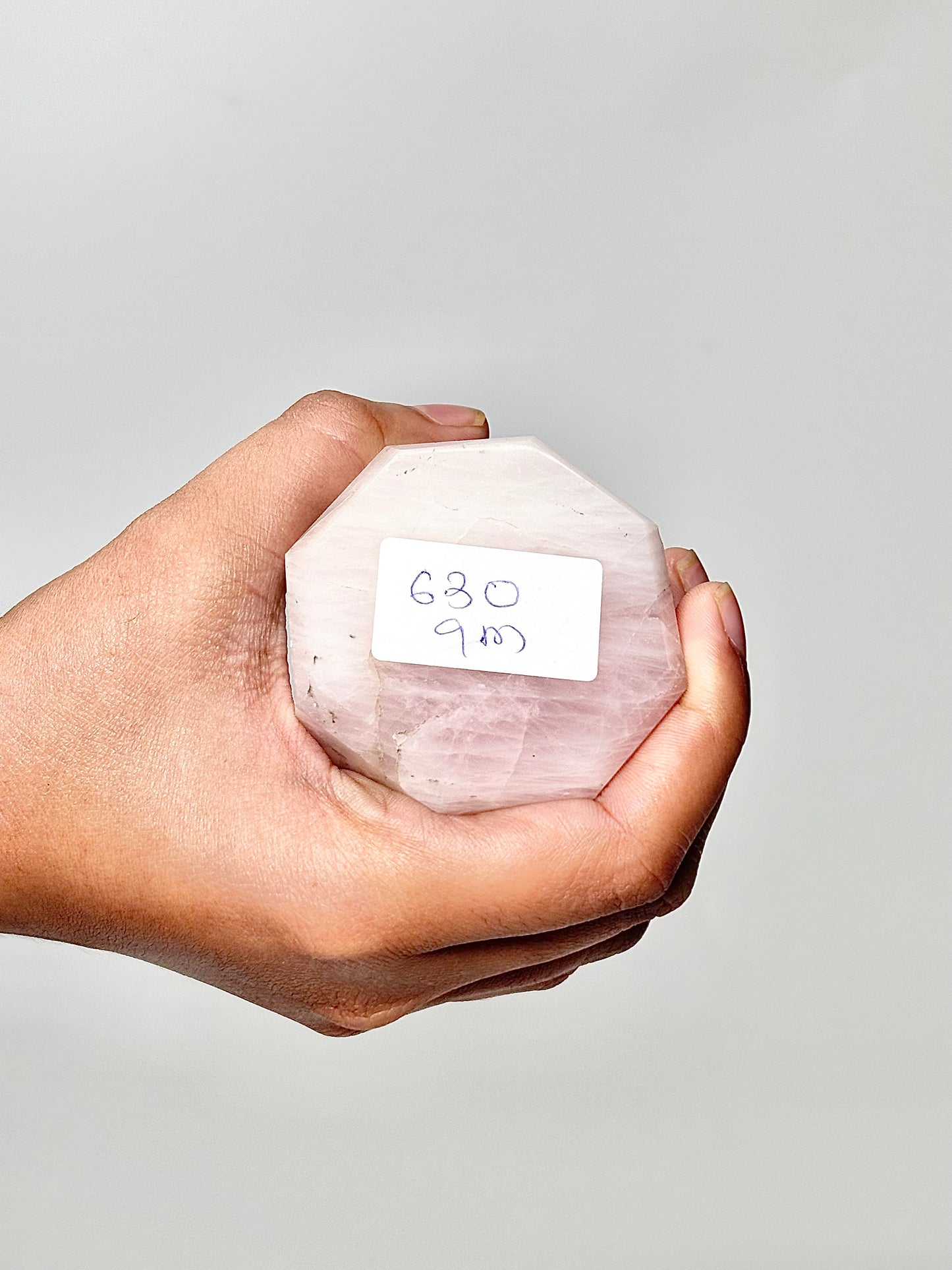 Eight Facet Rose Quartz Tower – 630g - Elegance, Warmth & Gentle Charm