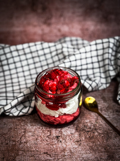 Strawberry Cheese Cake Dessert Candle -200g