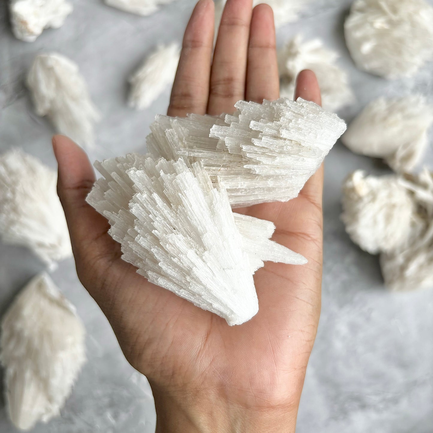 Scolecite cluster - 208 Gm | Inner Peace & Spiritual Transformation