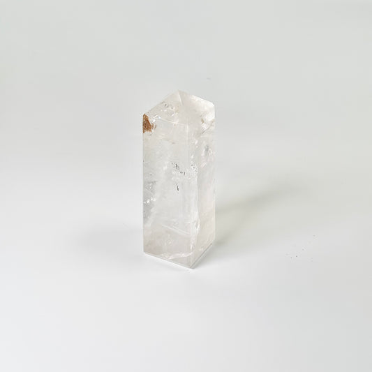 Four Facet Clear Quartz Tower – 290g - Amplify, Align & Awaken