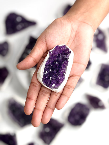 Natural Brazilian Amethyst Cluster