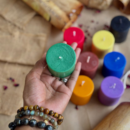 Pack of 11 Soy Wax Pillar Candles (2 Inch) – Assorted Ritual & Décor Colours