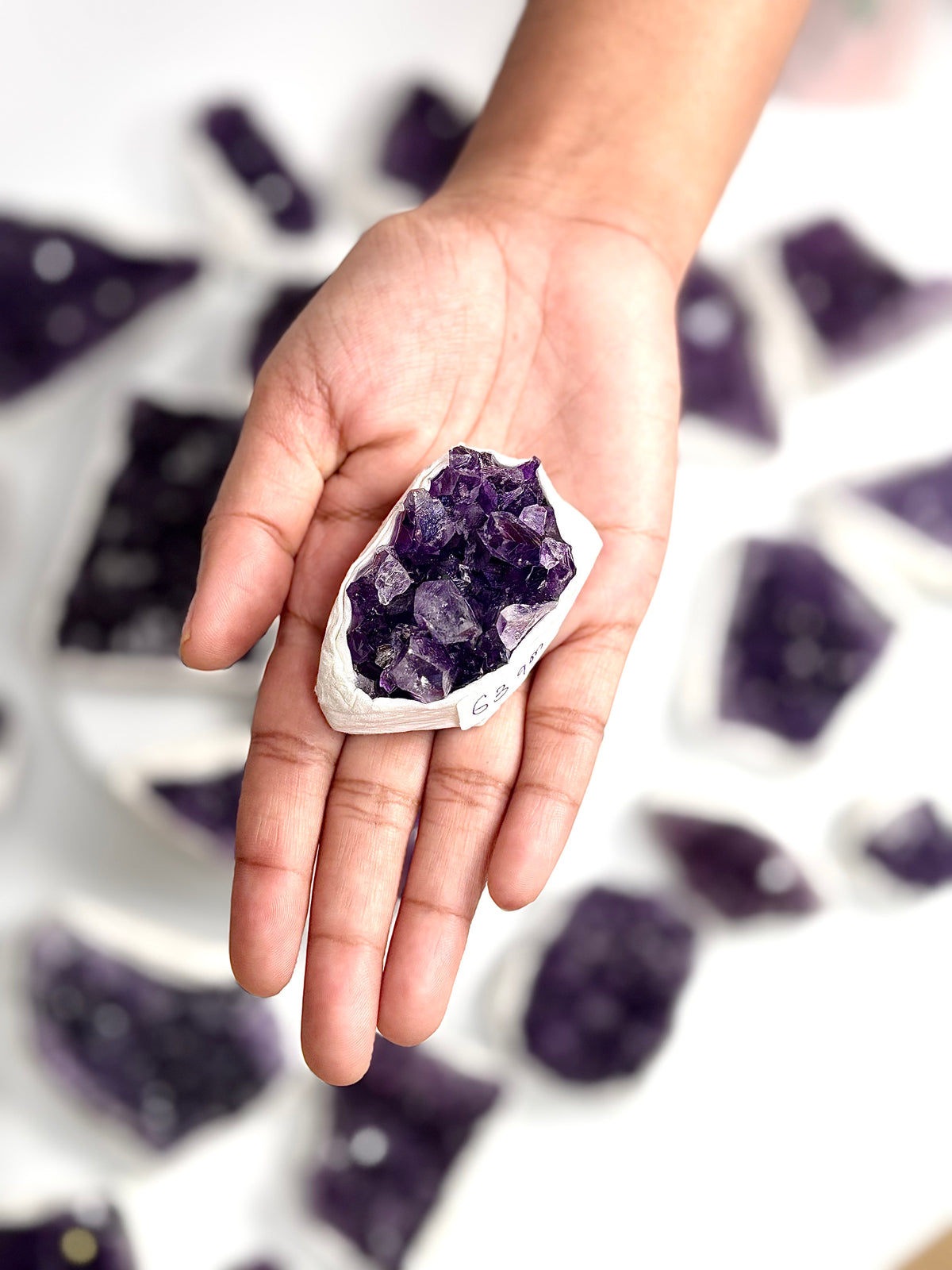 Natural Brazilian Amethyst Cluster