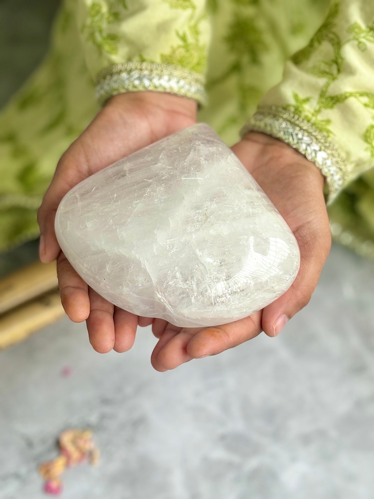 Clear Quartz XXL Heart |  Master Healing Crystal