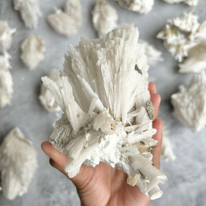 Scolecite cluster - 363 Gm | Inner Peace & Spiritual Transformation