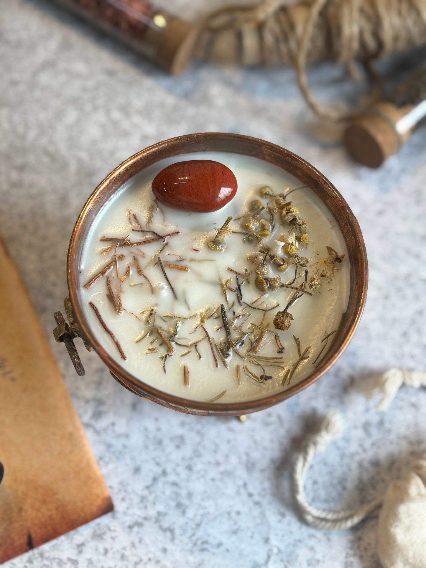 Ground & Centre Ritual Candle