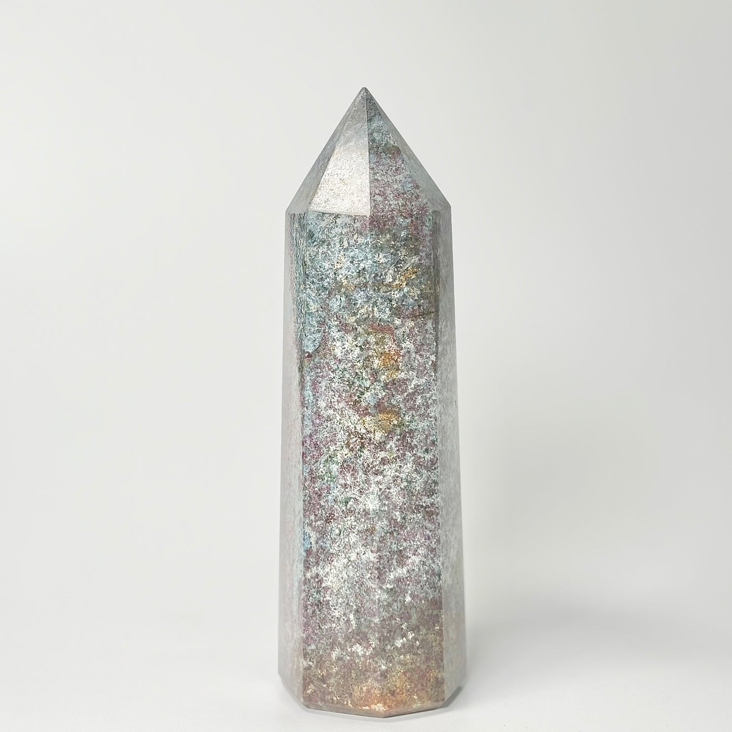 Eight Facet Ruby in Kyanite Tower – 1.2kg -Distinctive Colour & Balanced Form