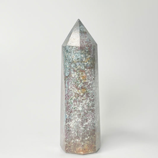 Eight Facet Ruby in Kyanite Tower – 1.2kg -Distinctive Colour & Balanced Form
